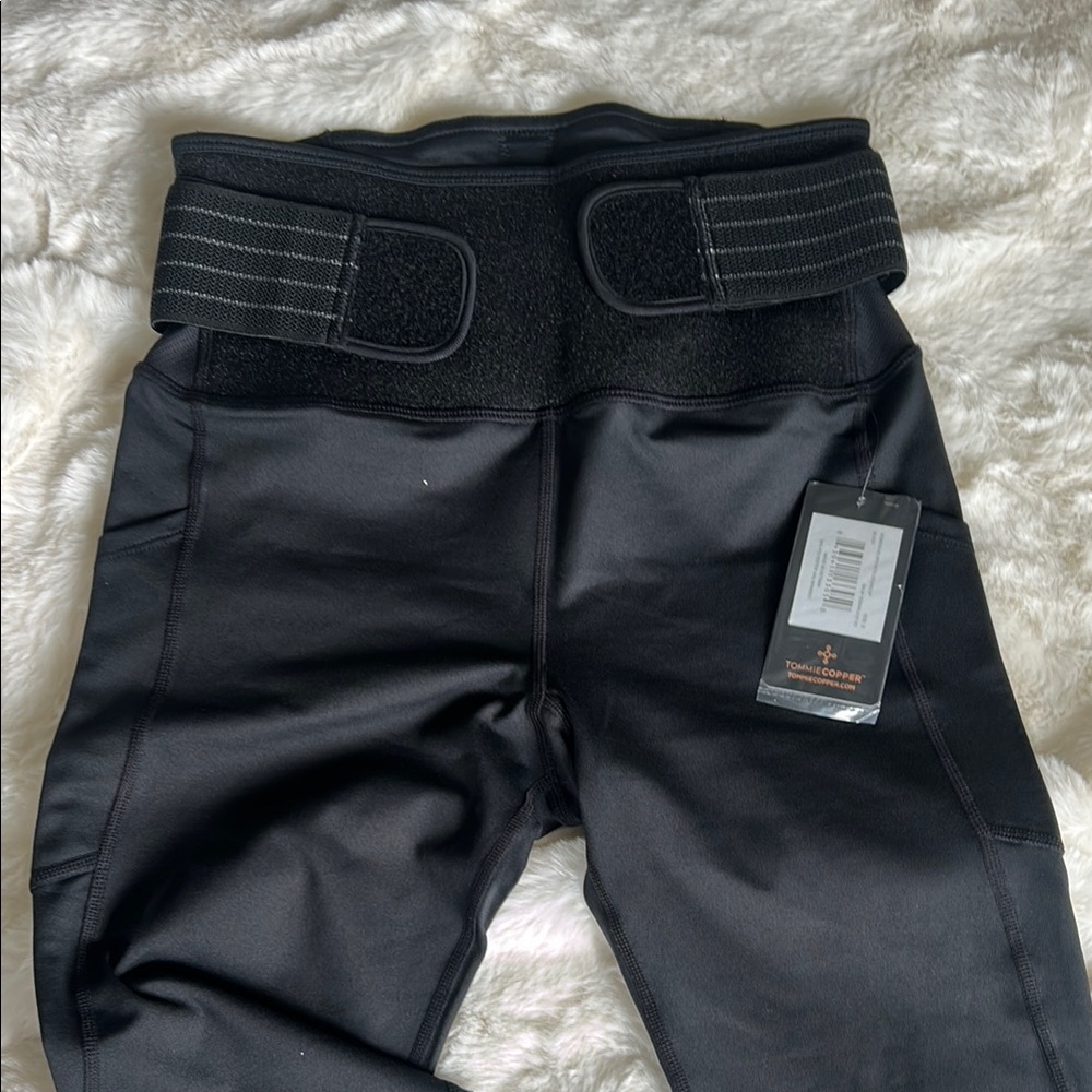 Tommie Copper Supportive Black Leggings